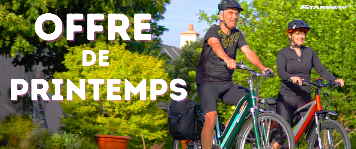 Offre Black Friday Starway -400€ !!!! et Starway vous offre 3.5 ans d'assurance "Vélo volé, vélo remplacé" en partenariat avec MMA